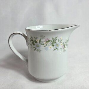 Johann Haviland Forever Spring Creamer White Floral Rim & Center